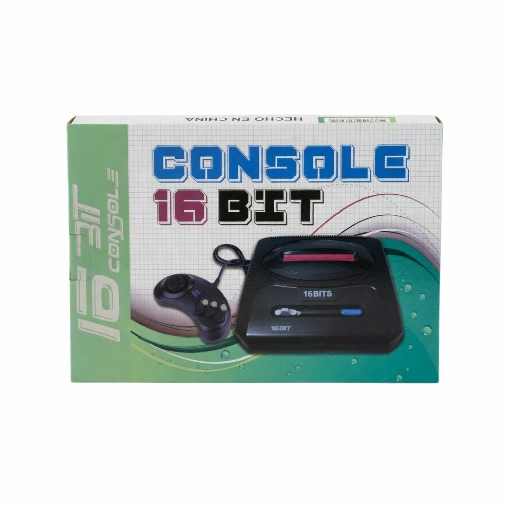 CONSOLA GAME RETRO 16 BIT SEGA GENESIS REPLICA CONSOLA GAME RETRO 16 BIT SEGA GENESIS REPLICA - Imagen 1