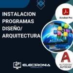 INSTALACION PROGRAMAS DISEÑO/ARQUITECTURA
