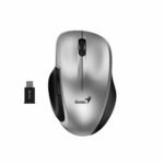 MOUSE INALAMBRICO GENIUS ERGO NX-8200S USB-C SILENT SILVER