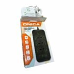 ZAPATILLA PROLONGADOR MULTIPLE ONICA 6 TOMAS + PUERTOS USB - Imagen 2