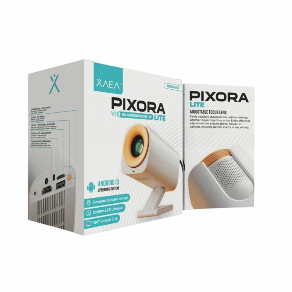 PROYECTOR XAEA PIXORA LITE V16 MODX-301 ORANGE PROYECTOR XAEA PIXORA LITE V16 MODX-301 ORANGE - Imagen 1