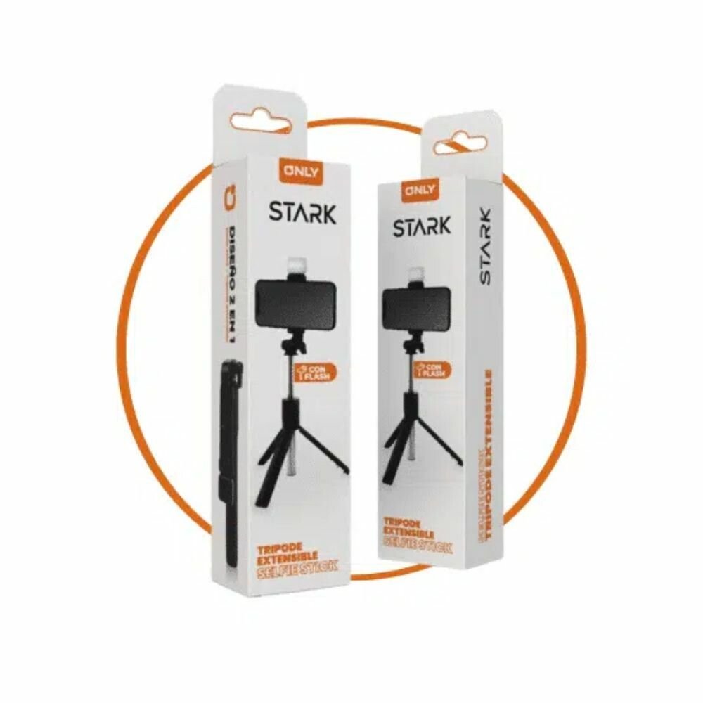 SELFIE STICK + TRIPODE EXTENSIBLE ONLY STARK R1S SELFIE STICK + TRIPODE EXTENSIBLE ONLY STARK R1S - Imagen 1