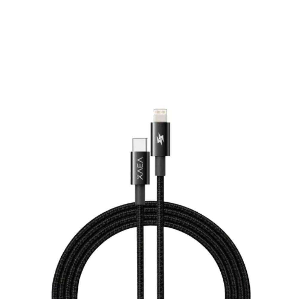 CABLE USB-C A LIGHTNING XAEA HERA MOD-106C BLACK CABLE USB-C A LIGHTNING XAEA HERA MOD-106C BLACK - Imagen 1