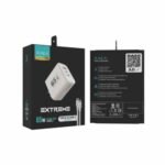 CARGADOR CELULAR XAEA EXTREME 65W + CABLE USB-C MOD616