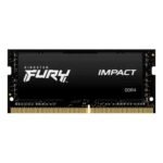 MEMORIA RAM SODIMM DDR4 KINGSTON FURY 8GB 3200MHZ IMPACT BLACK