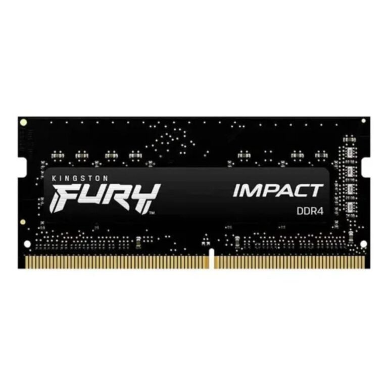 MEMORIA RAM SODIMM DDR4 KINGSTON FURY 16GB 3200MHZ IMPACT BLACK