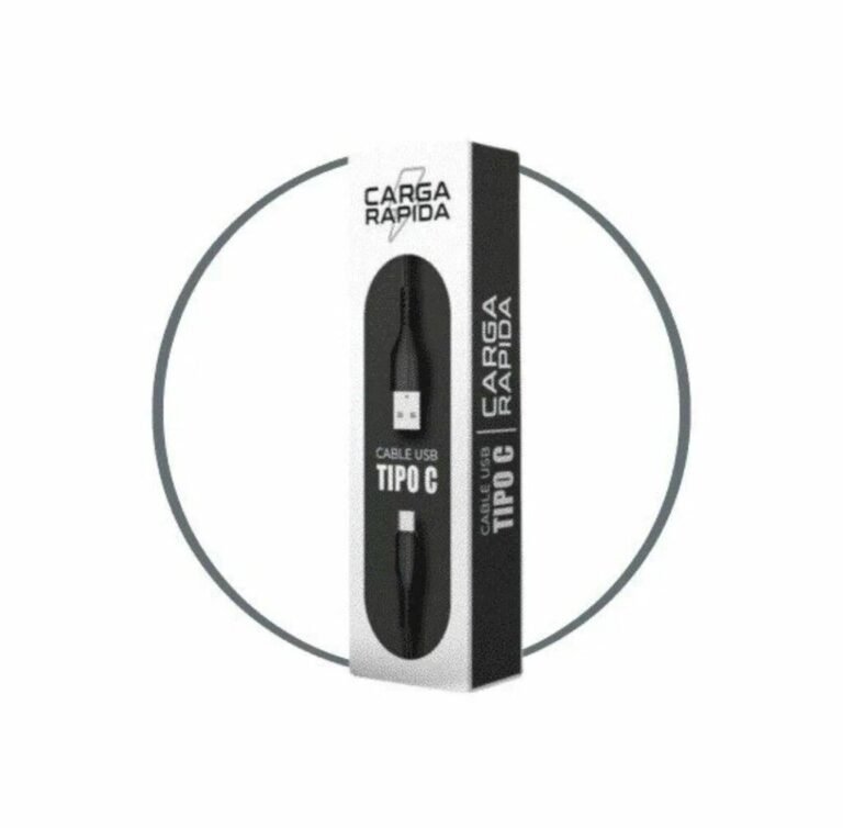 CABLE USB-C XAEA FAST CHARGE MODV-00CF BLACK