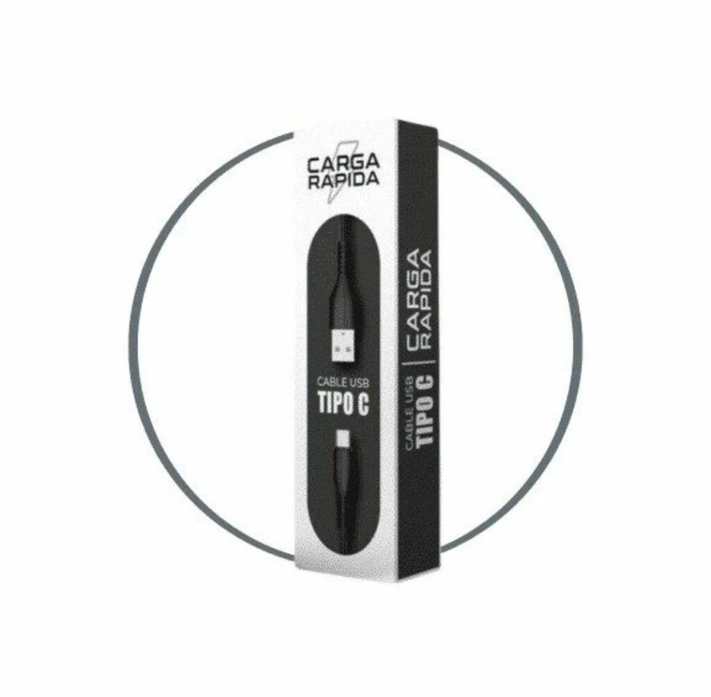 CABLE USB-C XAEA FAST CHARGE MODV-00CF BLACK CABLE USB-C XAEA FAST CHARGE MODV-00CF BLACK
