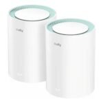 SISTEMA MESH WIFI CUDY M1300 GIGABIT AC1200 (PACK X2)