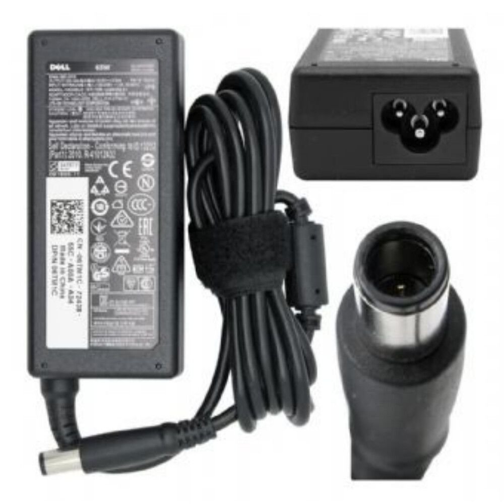 CARGADOR NOTEBOOK DELL PIN TAMBOR 19.5V 3.34A 65W