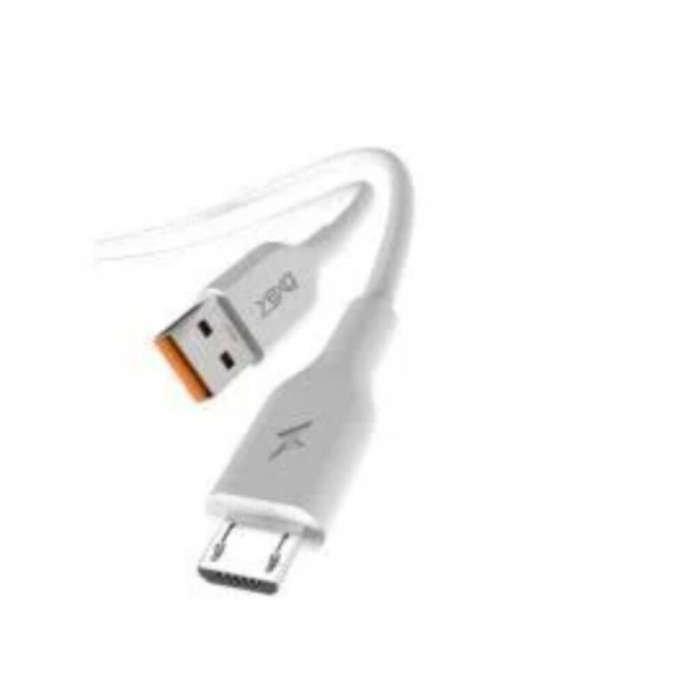 CABLE MICRO USB XAEA SYNC-C PLUS MALLADO WHITE