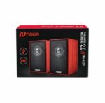 PARLANTE MULTIMEDIA USB NOGA WOODEN NG-512P - Imagen 2