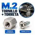 TORNILLO CON SOPORTE PARA DISCOS M.2