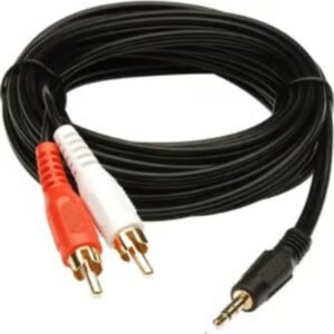 CABLE PLUG 3.5MM A RCA 3M NOGANET AC-27-3